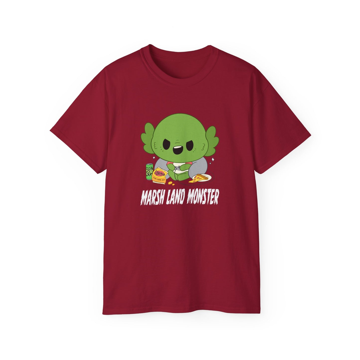 Marsh Land Monster Video Games Unisex Ultra Cotton Tee