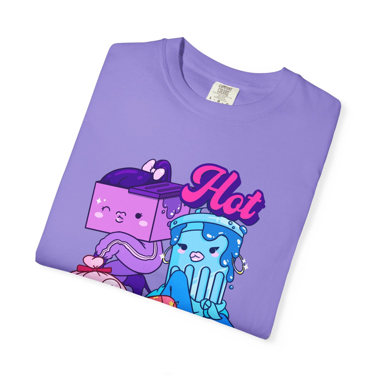 Hot Garbage T-shirt. Girl gang.