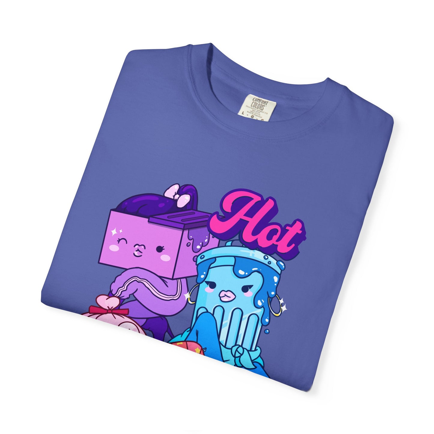 Hot Garbage T-shirt. Girl gang.