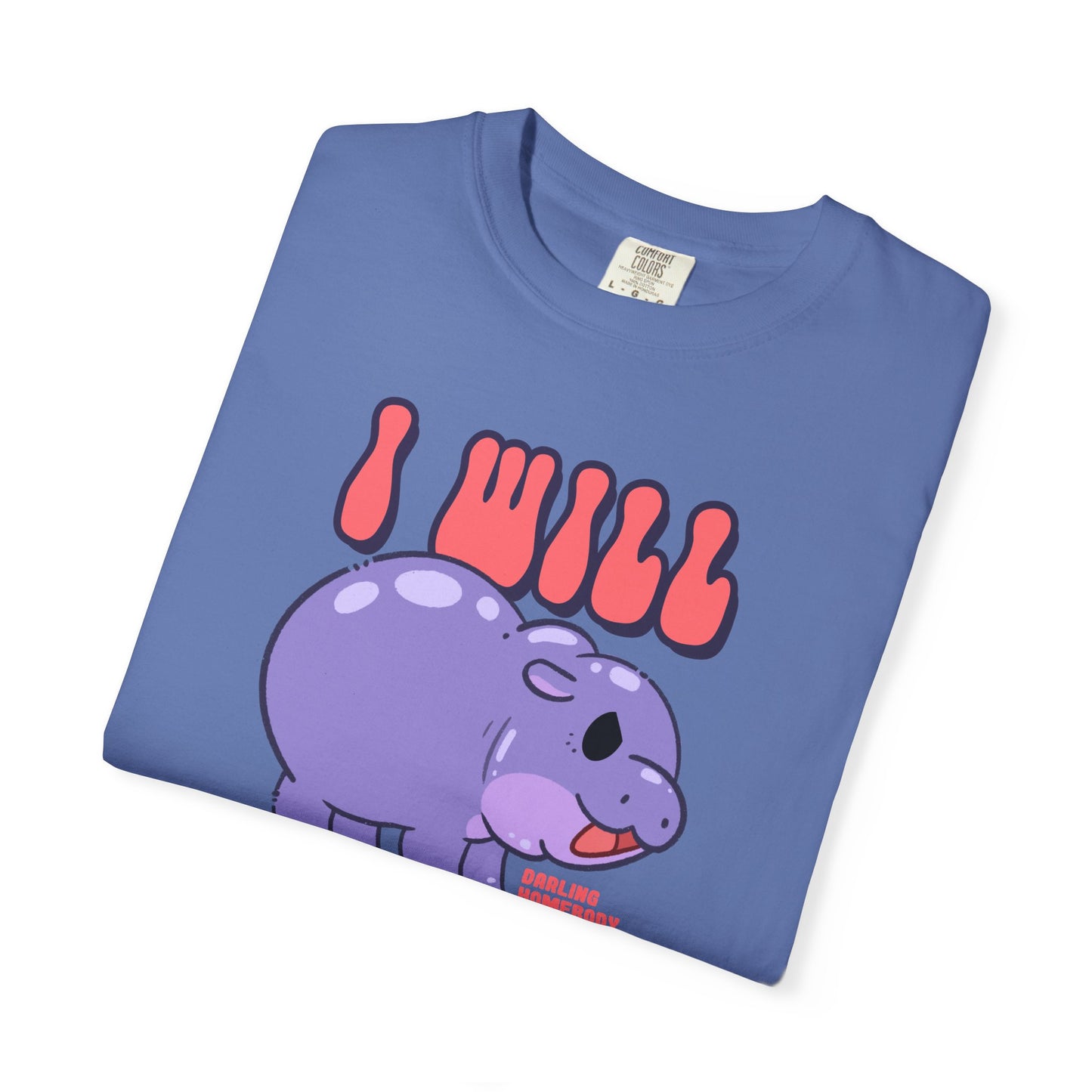 Moo Deng I Will Bite You T-shirt.