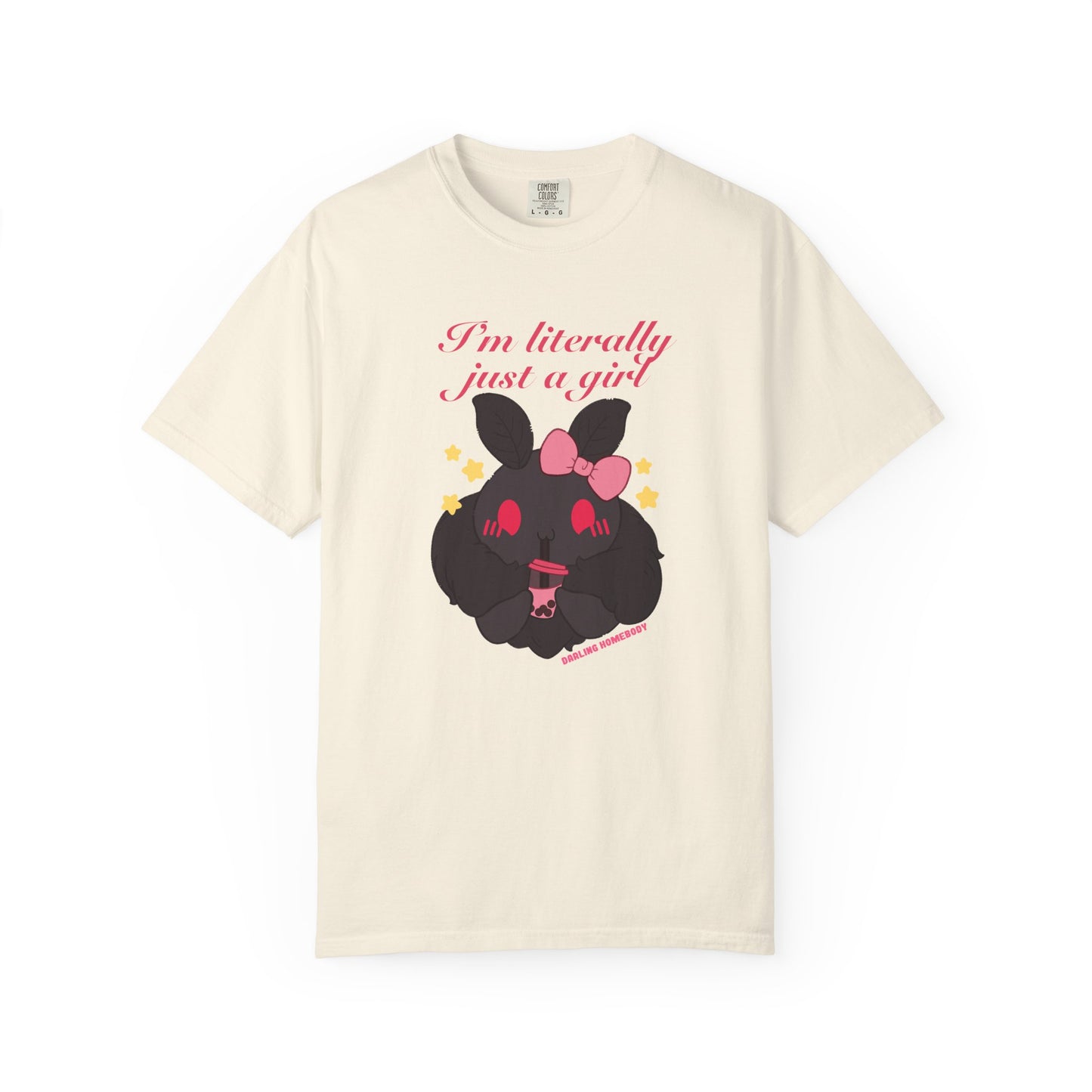 I’m Literally Just a Girl T-shirt. Moth-man Shirt.