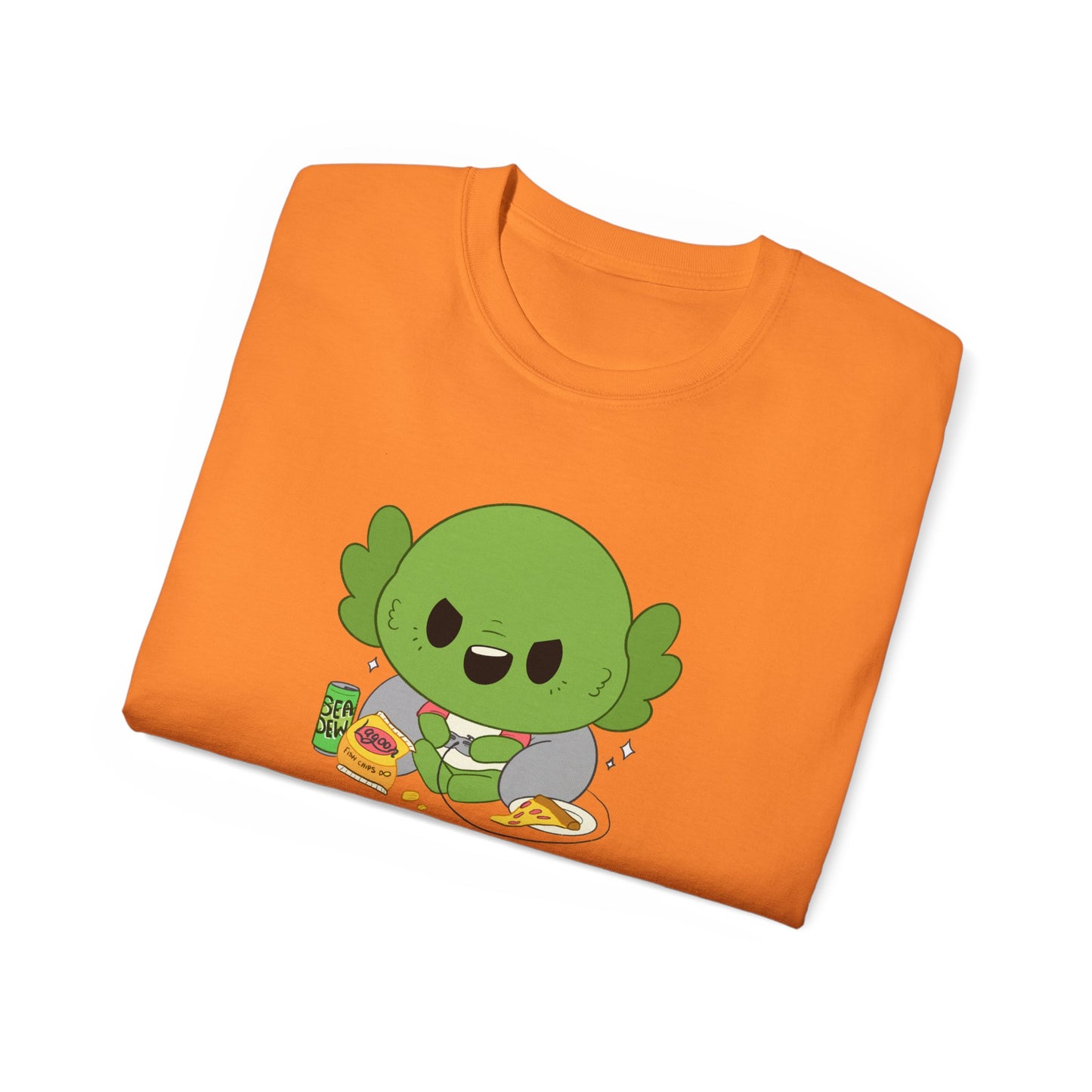 Marsh Land Monster Video Games Unisex Ultra Cotton Tee