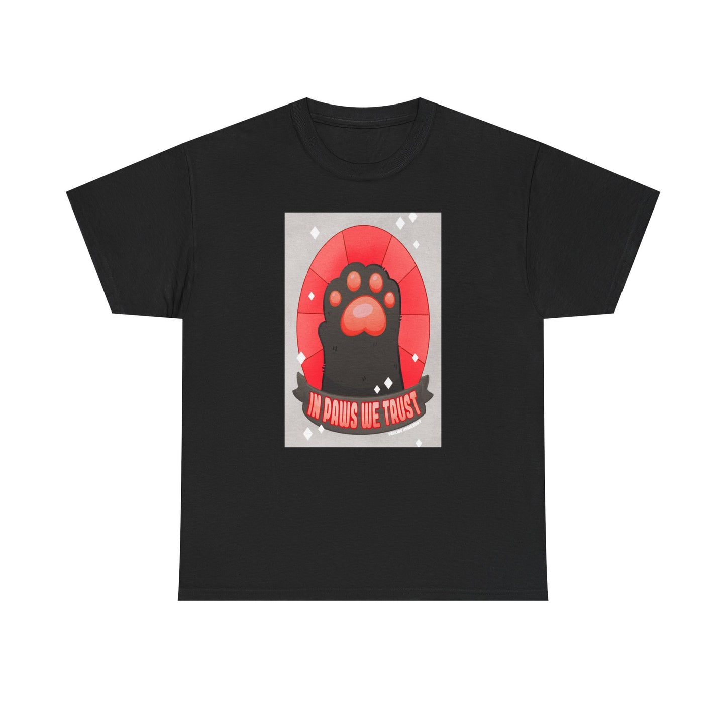 Paws We Trust Goth Unisex Heavy Cotton Tee