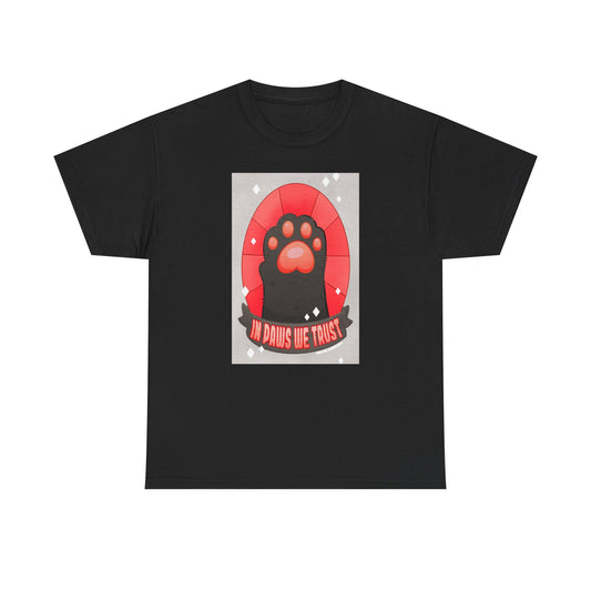Paws We Trust Goth Unisex Heavy Cotton Tee