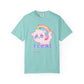 Rainbow Feral Cat Unicorn T-shirt.