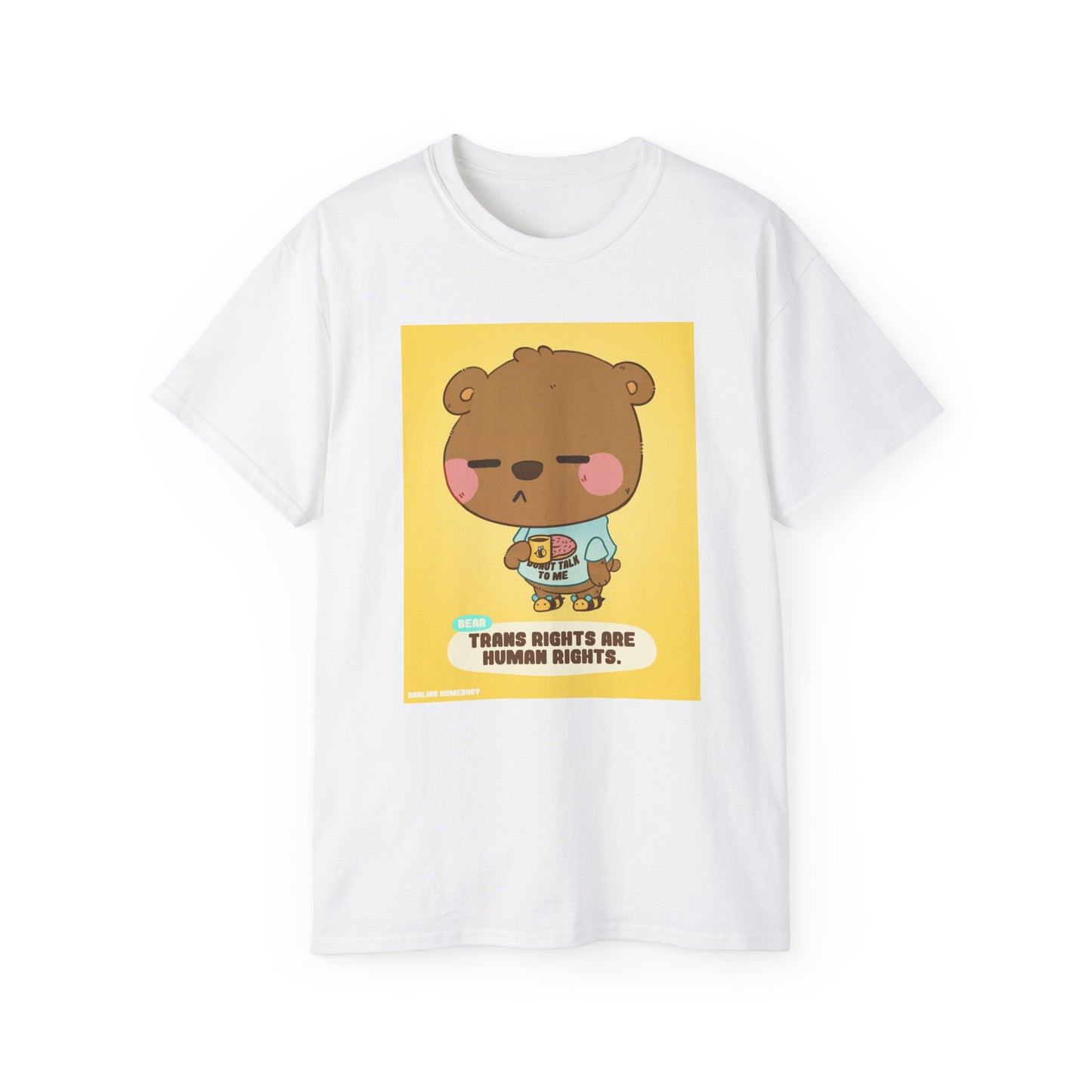 Trans Rights are Human Rights Unisex Ultra Cotton Tee.