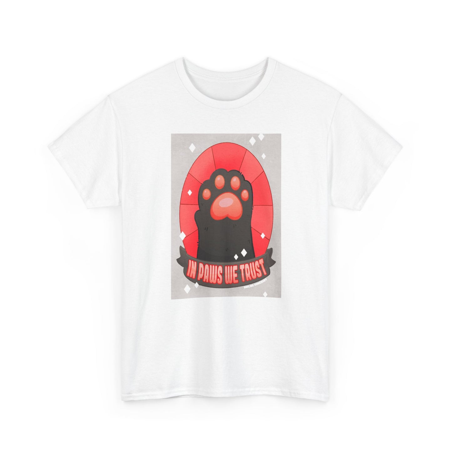 Paws We Trust Goth Unisex Heavy Cotton Tee