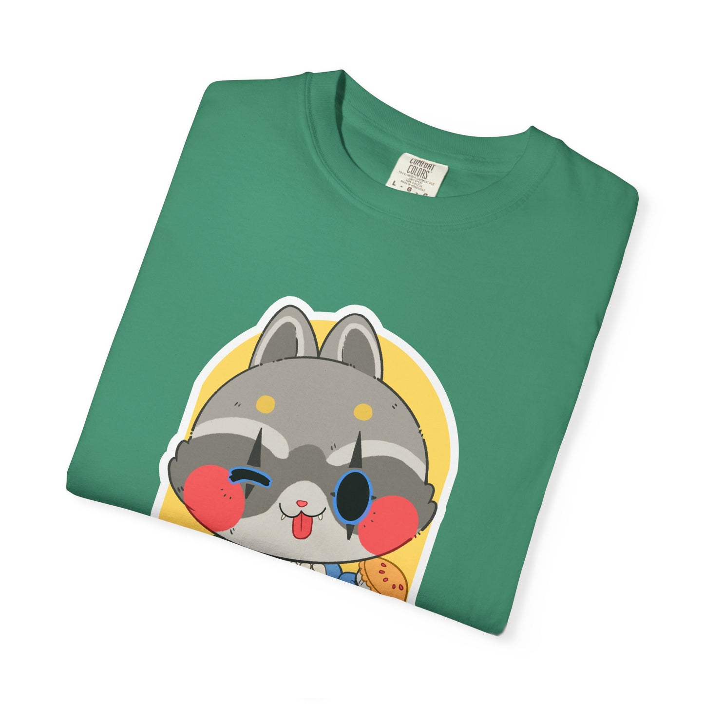 Certified Clown T-shirt. Raccoon.