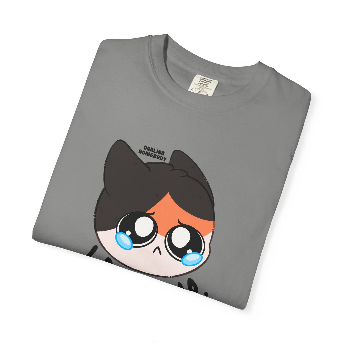 I Frew Up T-shirt. Calico Cat Shirt. Tummy Ache.