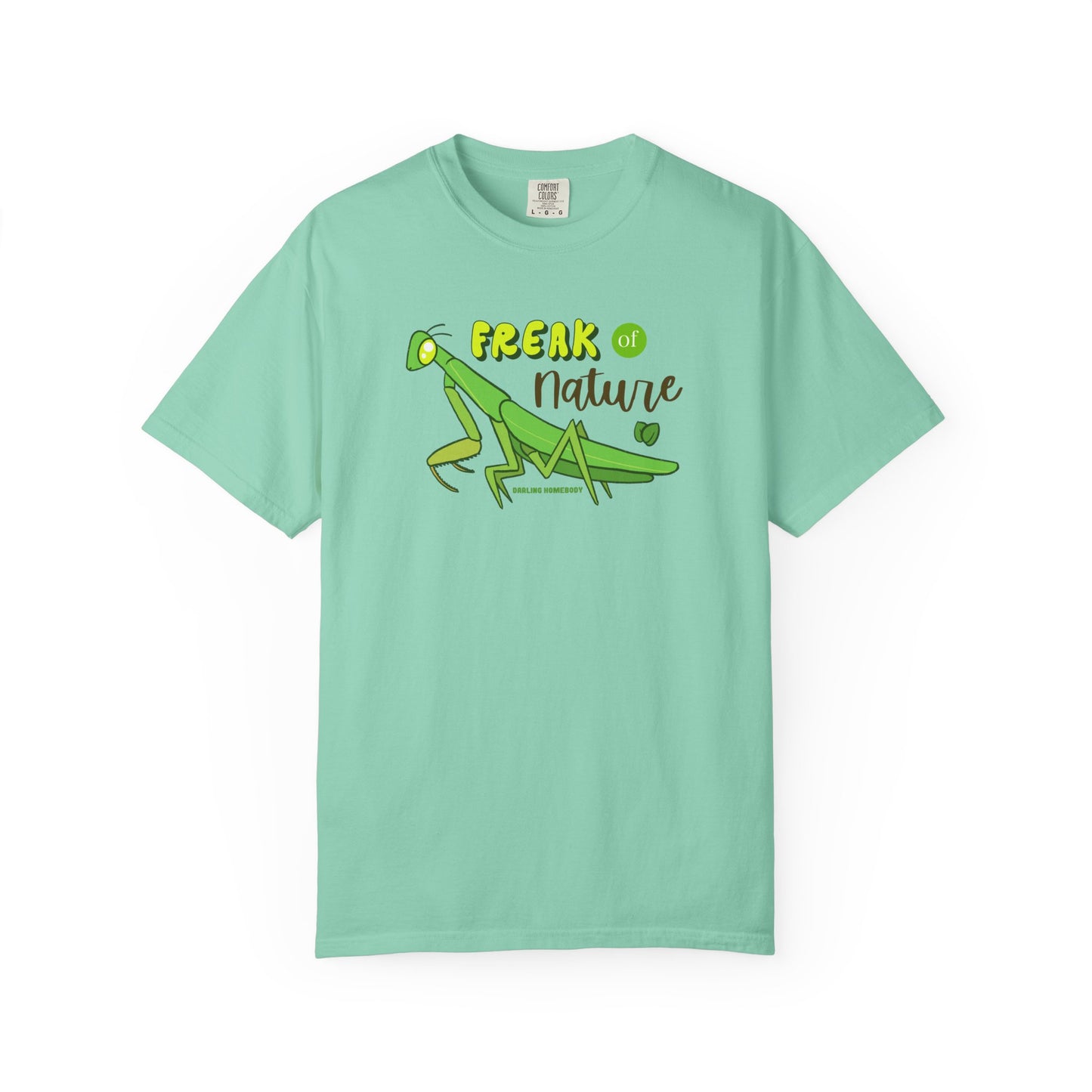 Freak of Nature T-shirt. Praying Mantis Bug Shirt.