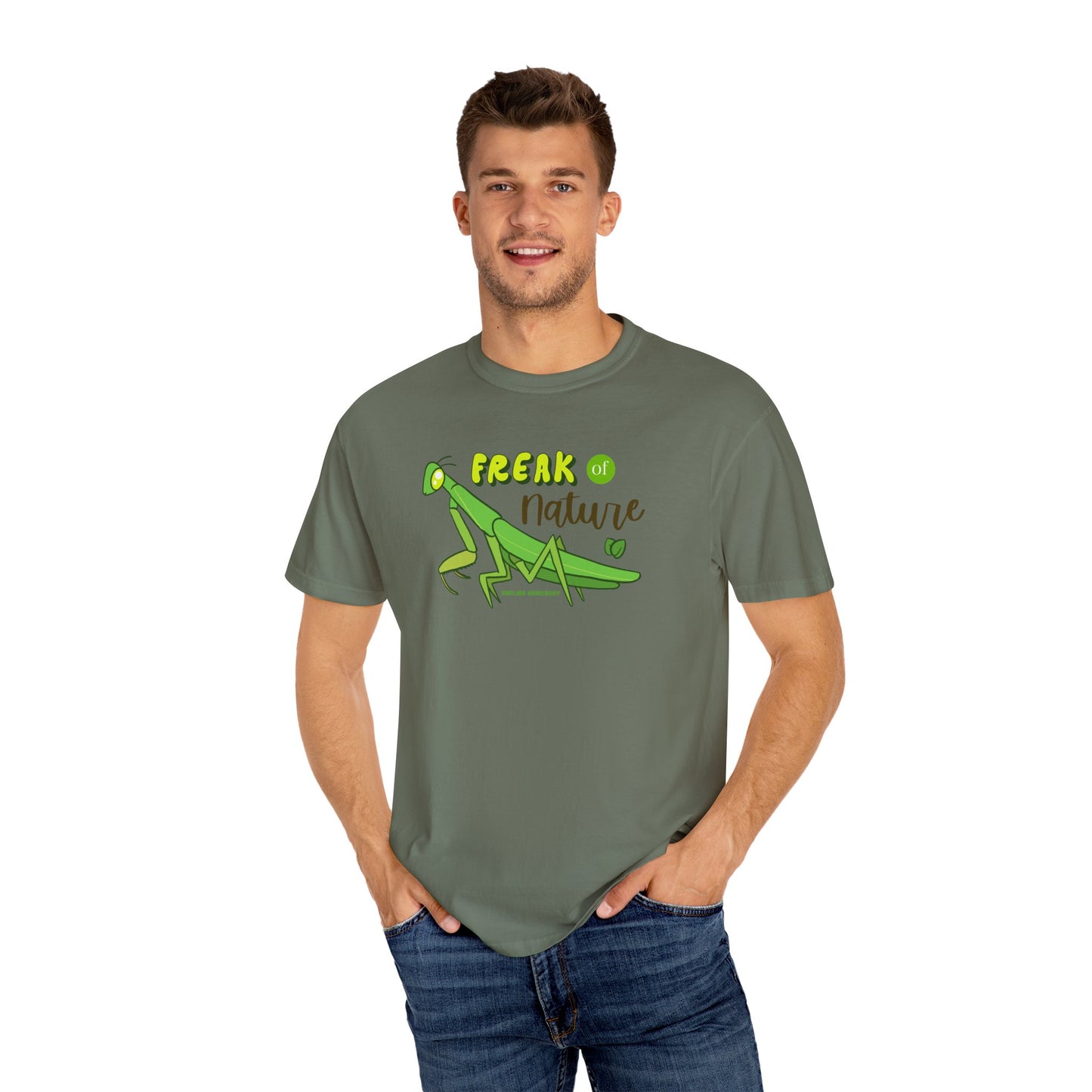 Freak of Nature T-shirt. Praying Mantis Bug Shirt.