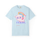 Rainbow Feral Cat Unicorn T-shirt.