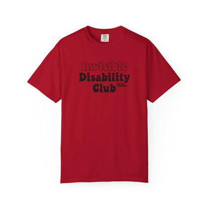 Invisible Disability Club T-shirt.