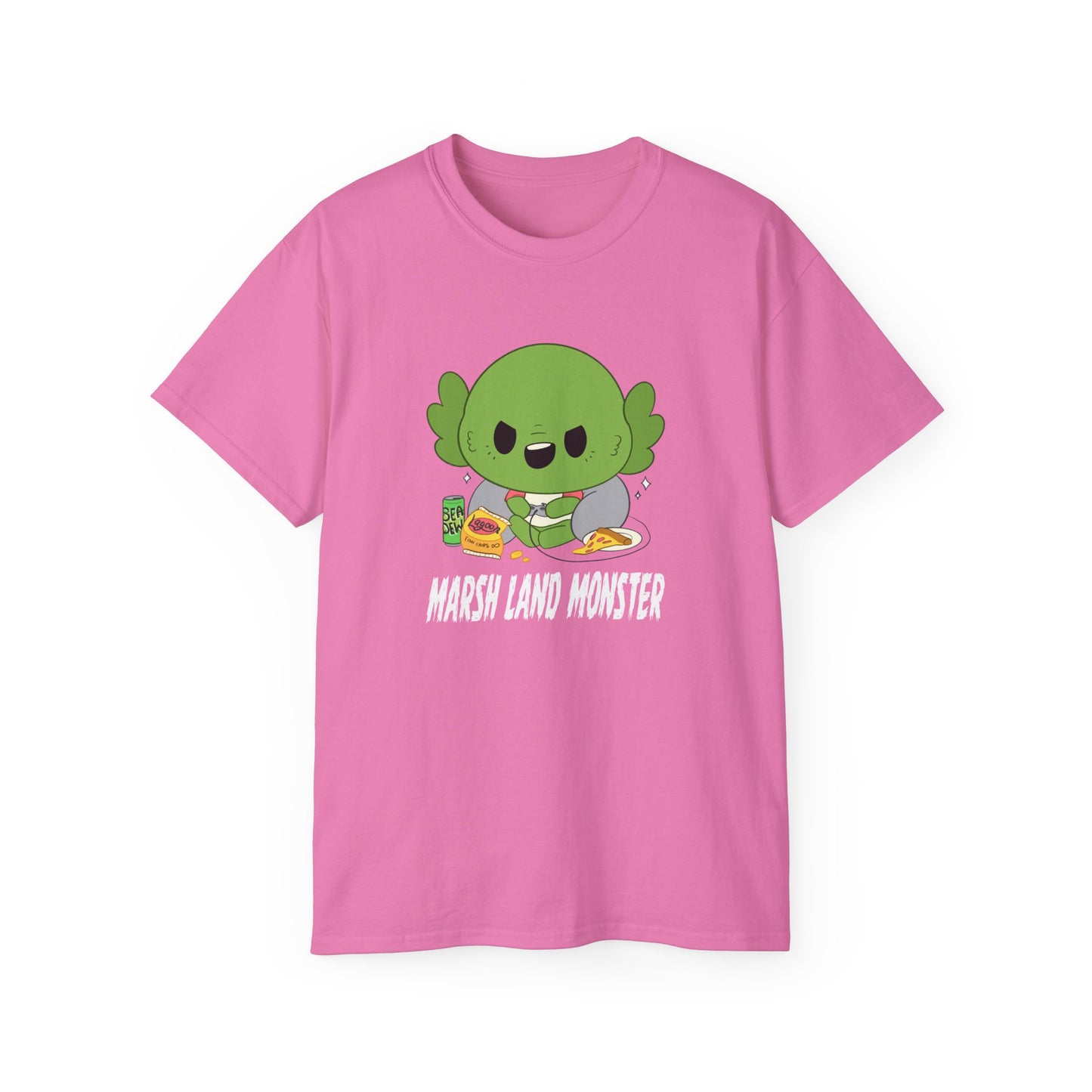 Marsh Land Monster Video Games Unisex Ultra Cotton Tee