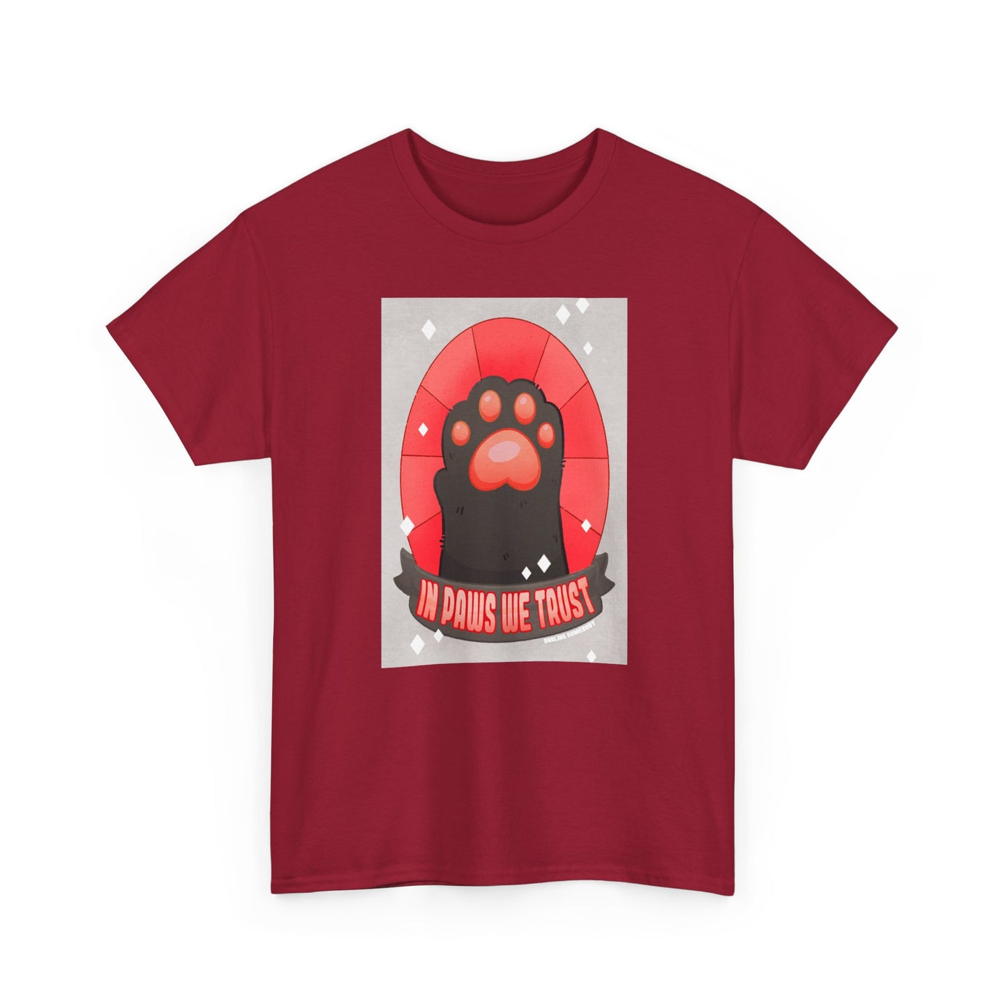 Paws We Trust Goth Unisex Heavy Cotton Tee