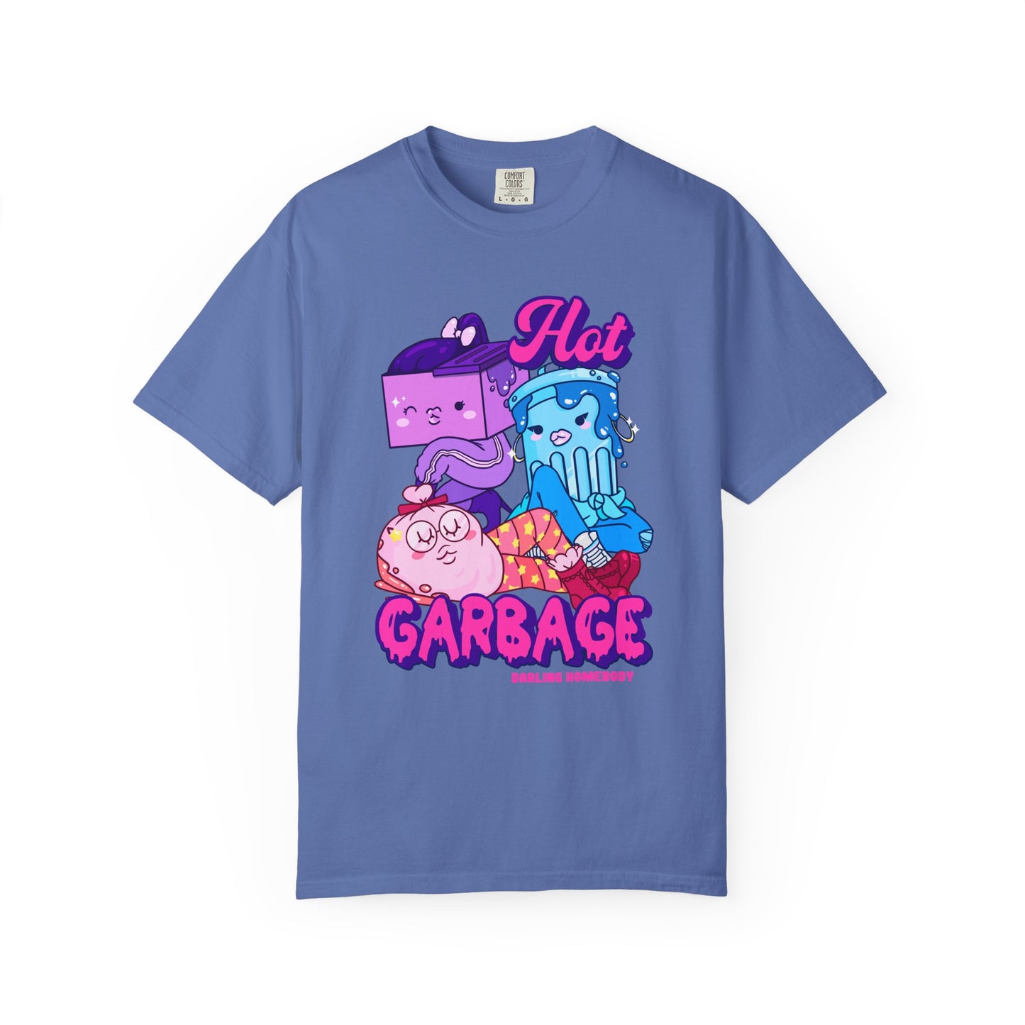 Hot Garbage T-shirt. Girl gang.