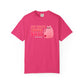 Big Heart Bigger Butt T-shirt. Funny Pink Cat Shirt.