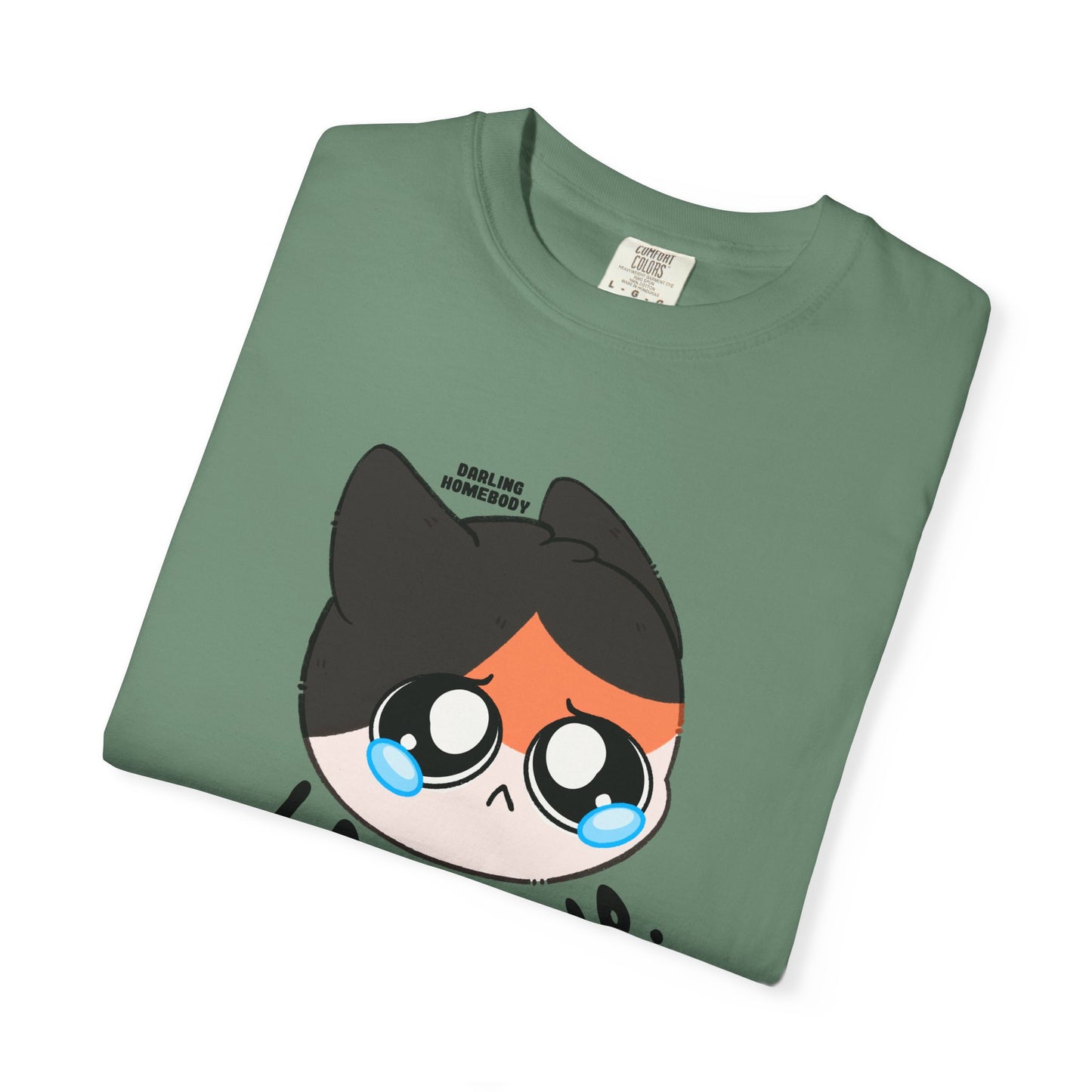 I Frew Up T-shirt. Calico Cat Shirt. Tummy Ache.