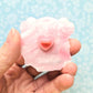 Eat Like You Matter Axolotl Pin. Pink Pearl Acrylic Pin.