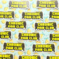 Chronic Pain Club Sticker. Large Weather Resistant Sticker.