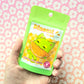 Dinocat Fruit Pin and Sticker Set