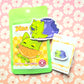Dinocat Fruit Pin and Sticker Set