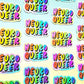 Neuroqueer Sticker. Holographic Vinyl Sticker. Neurodivergent Weatherproof Decal.