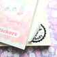 50 Page Sticker Keeper Book. Pink Unicorn Cat. Reusable Sticker Album.