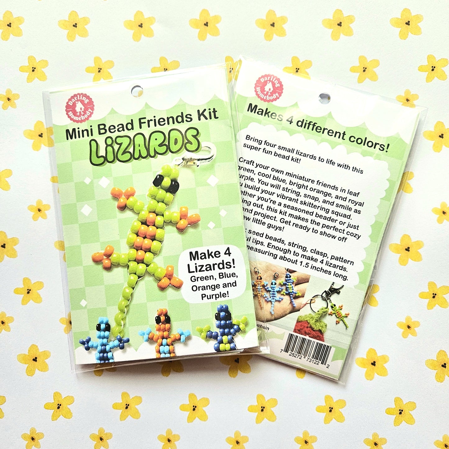 Mini Bead Friends Kit Lizards
