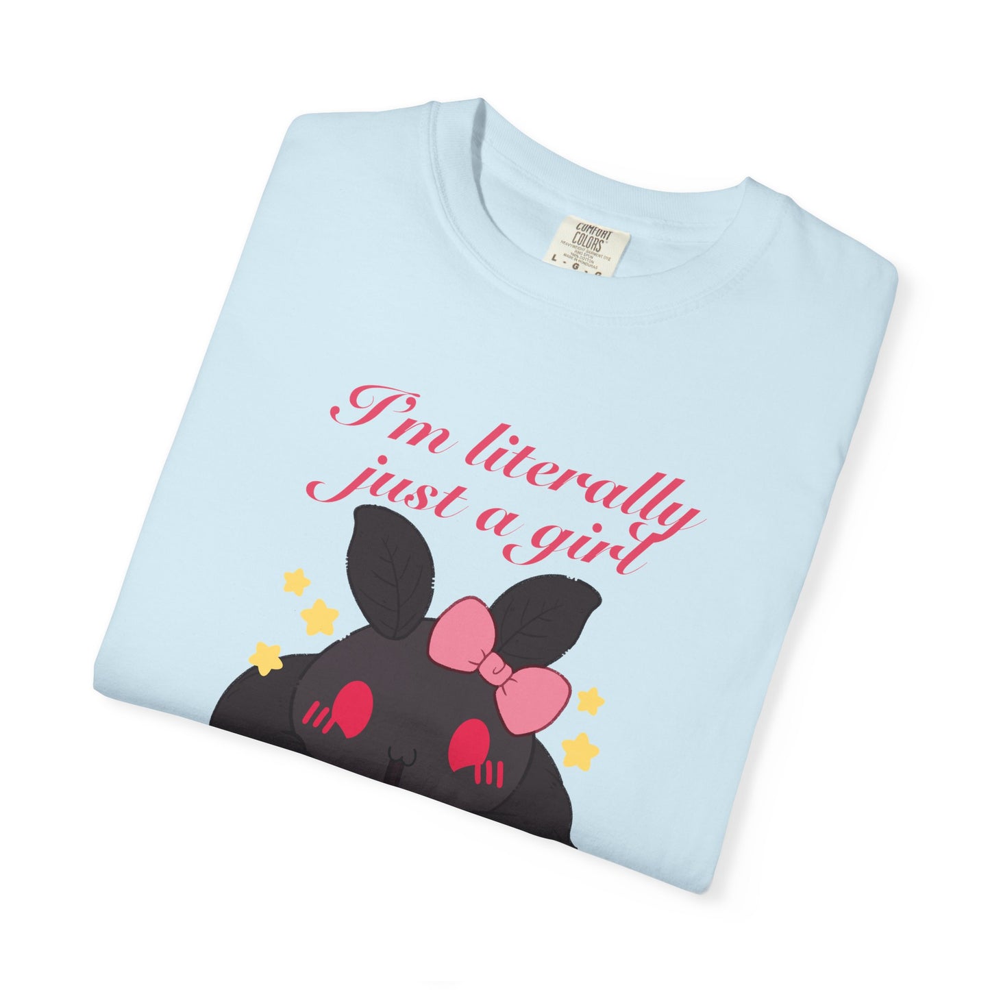 I’m Literally Just a Girl T-shirt. Moth-man Shirt.