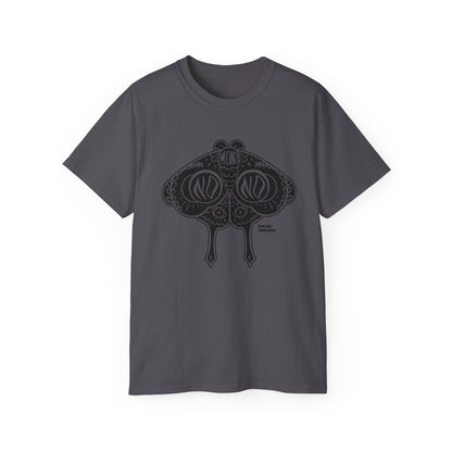 Moth No Means No Black on Light Unisex Ultra Cotton Tee
