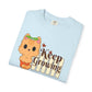 Keep Growing T-shirt. Cute Cat Plant Shirt.