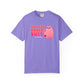 Big Heart Bigger Butt T-shirt. Funny Pink Cat Shirt.