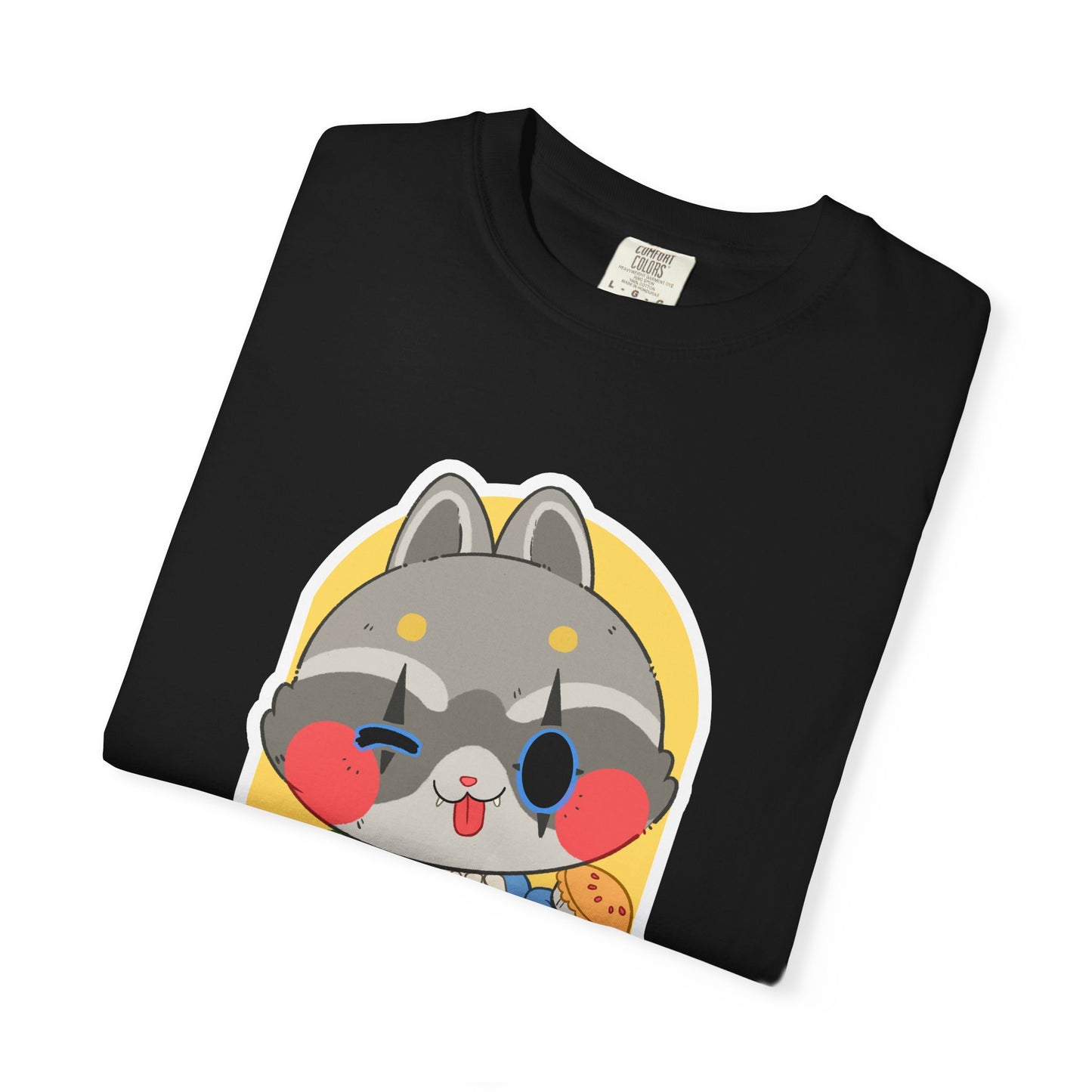 Certified Clown T-shirt. Raccoon.