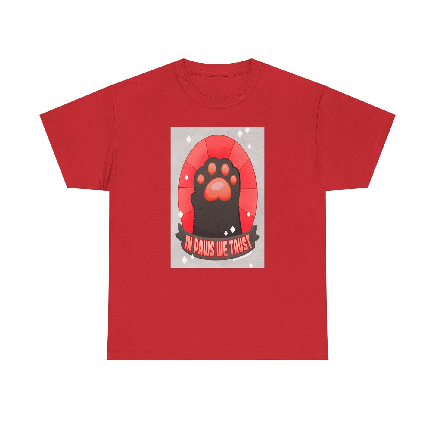 Paws We Trust Goth Unisex Heavy Cotton Tee
