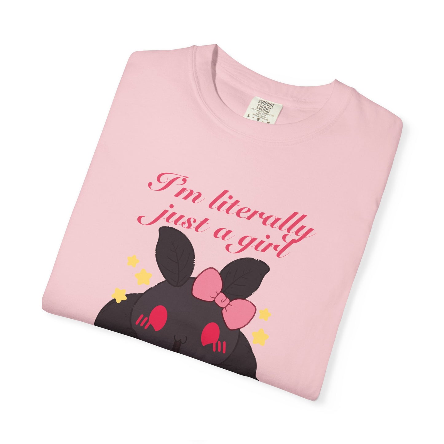 I’m Literally Just a Girl T-shirt. Moth-man Shirt.