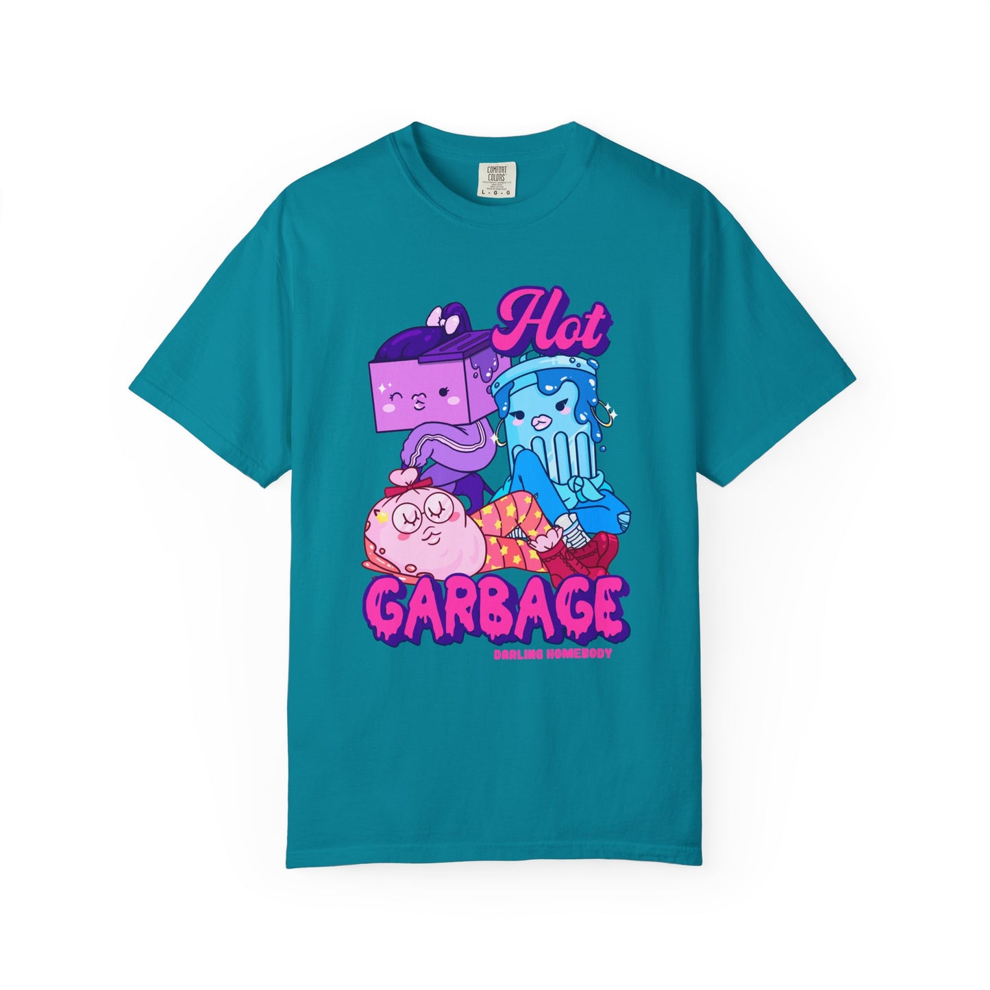 Hot Garbage T-shirt. Girl gang.