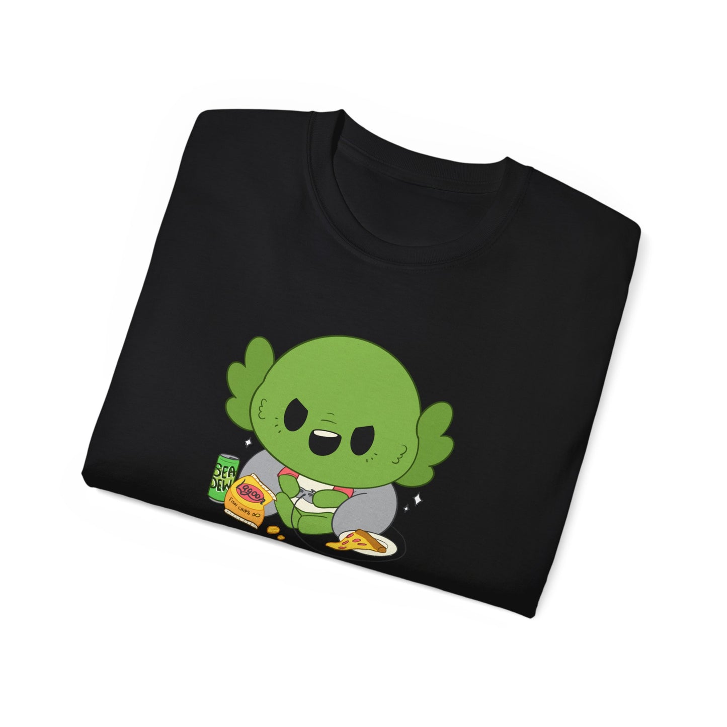 Marsh Land Monster Video Games Unisex Ultra Cotton Tee