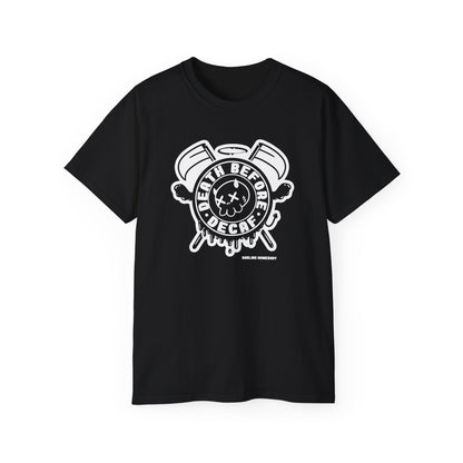 Death Before Decaf Unisex Ultra Cotton Tee