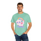 Rainbow Feral Cat Unicorn T-shirt.