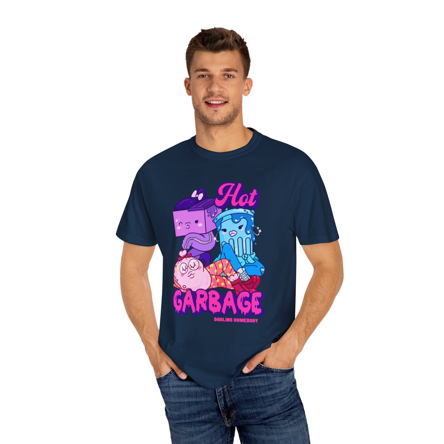 Hot Garbage T-shirt. Girl gang.
