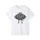 Moth No Means No Black on Light Unisex Ultra Cotton Tee