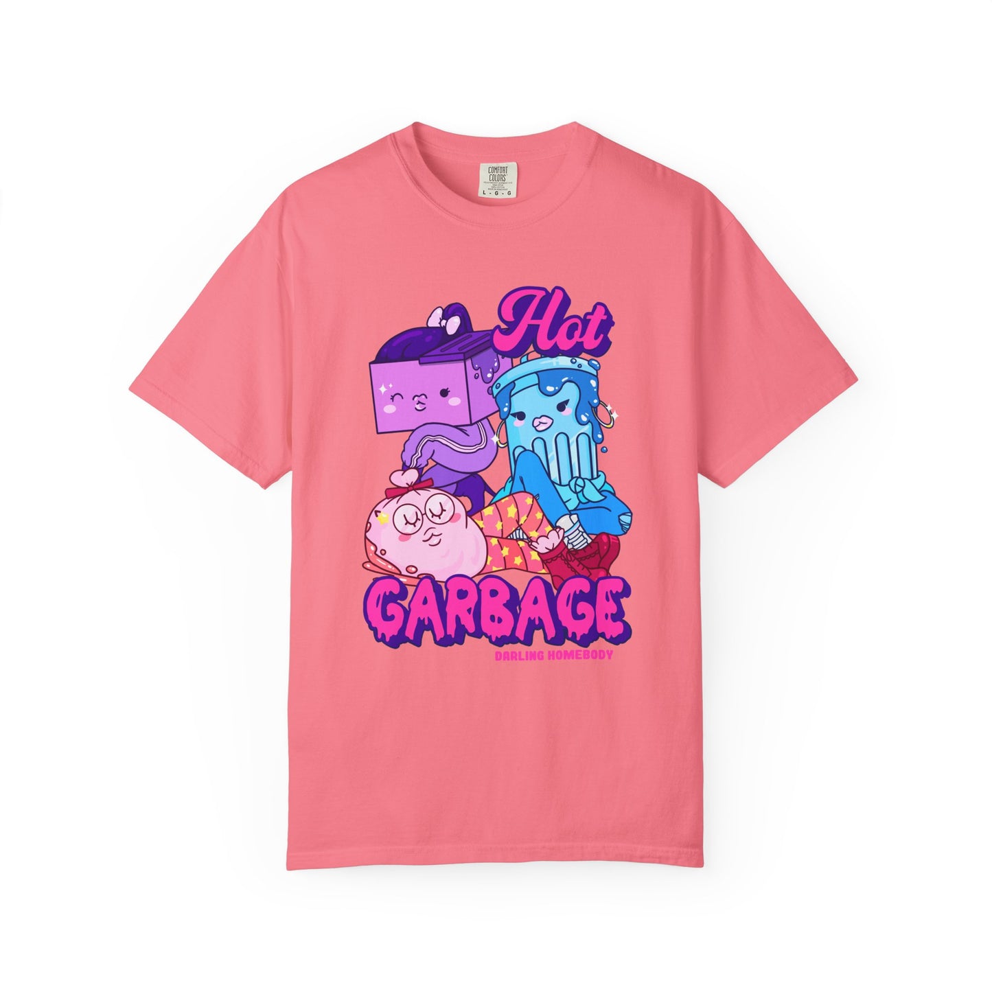 Hot Garbage T-shirt. Girl gang.
