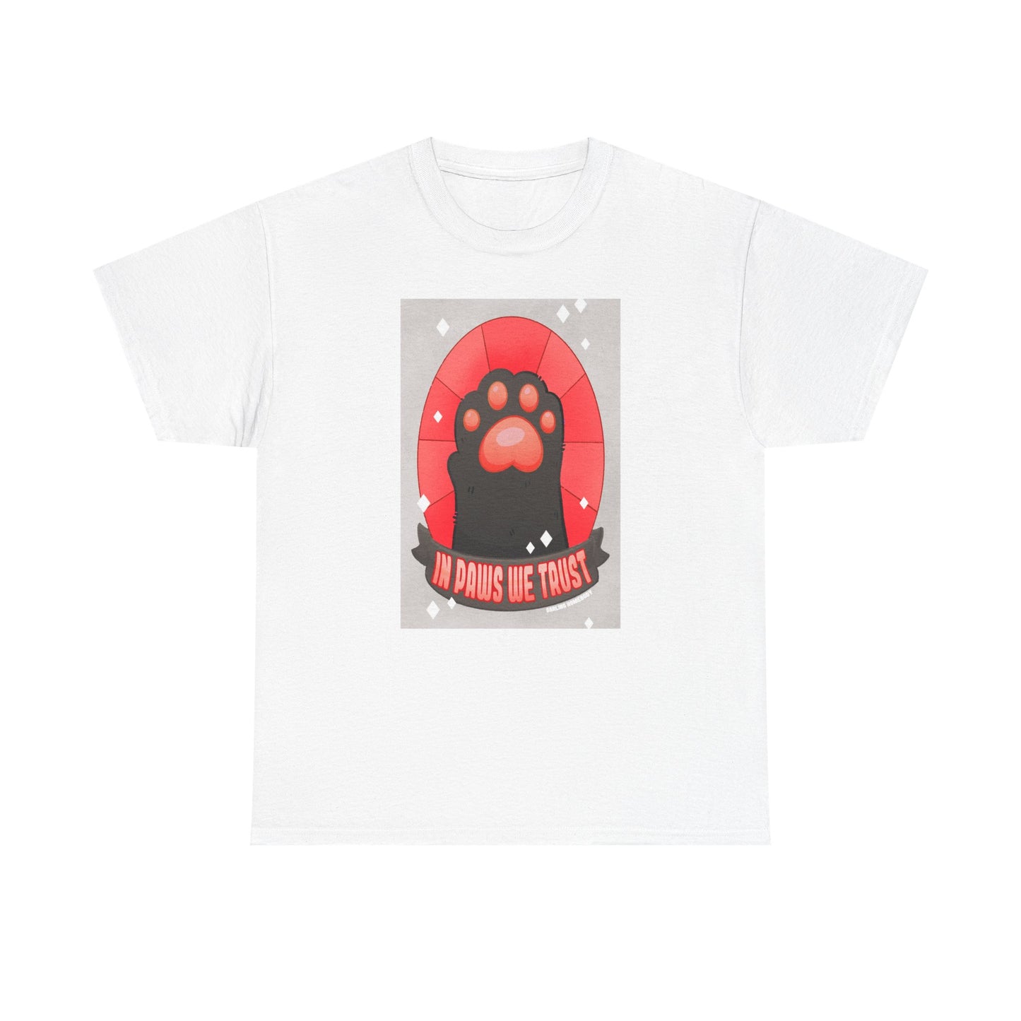 Paws We Trust Goth Unisex Heavy Cotton Tee