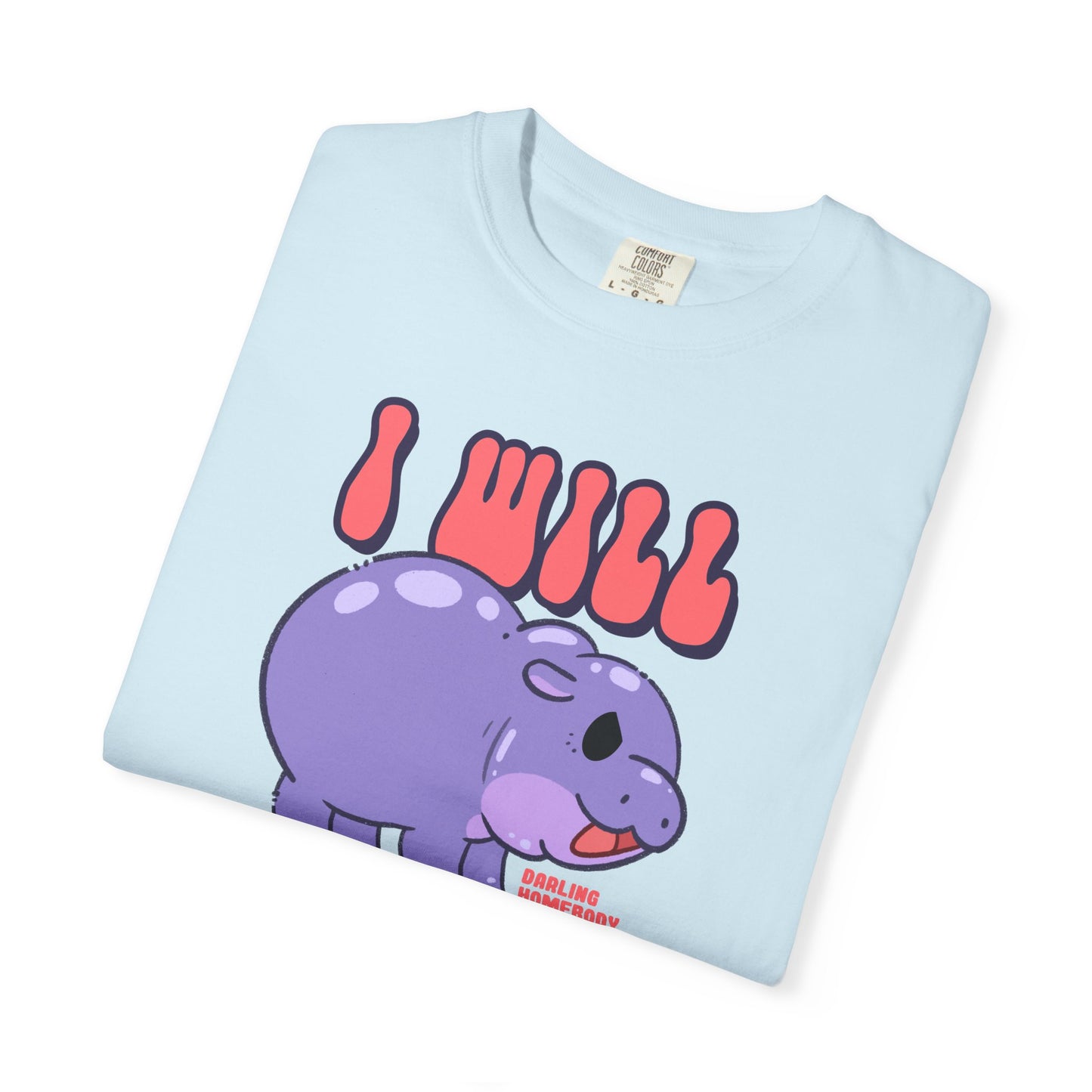 Moo Deng I Will Bite You T-shirt.