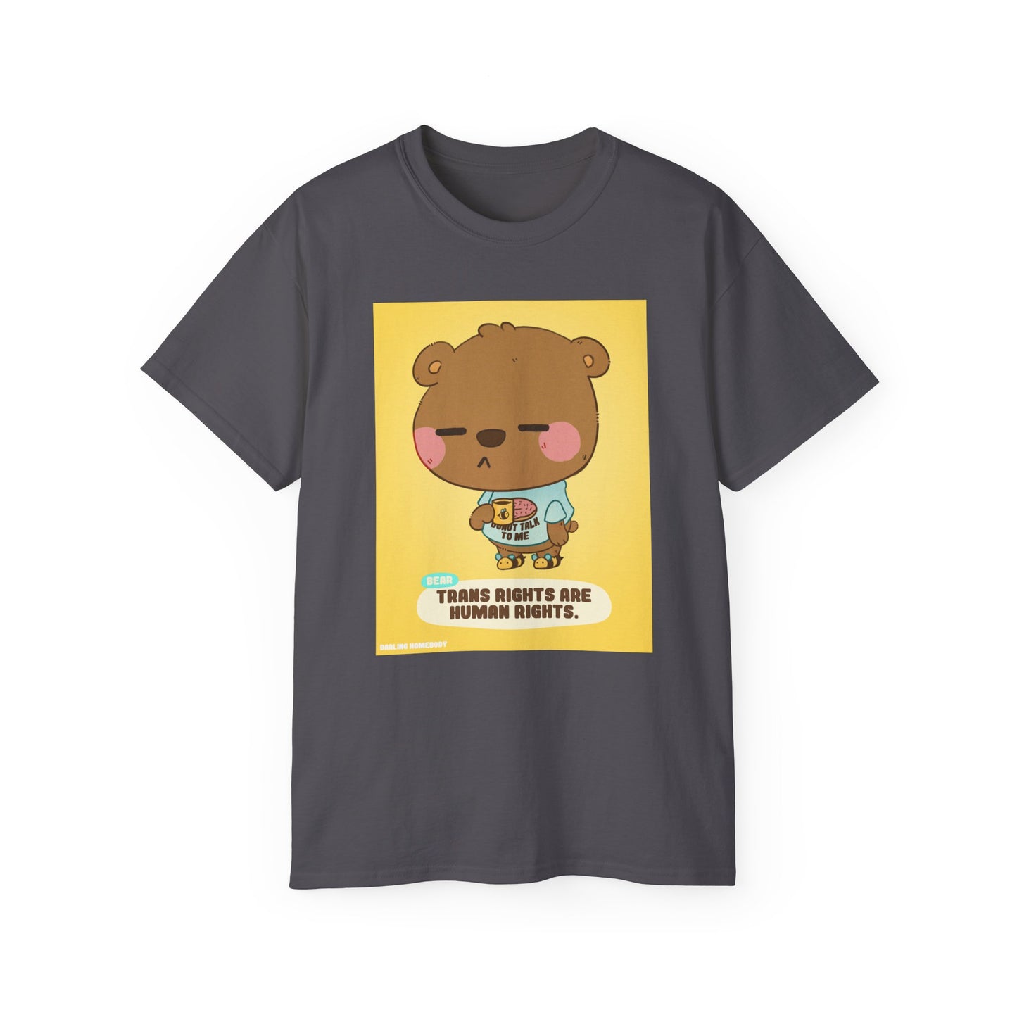 Trans Rights are Human Rights Unisex Ultra Cotton Tee.