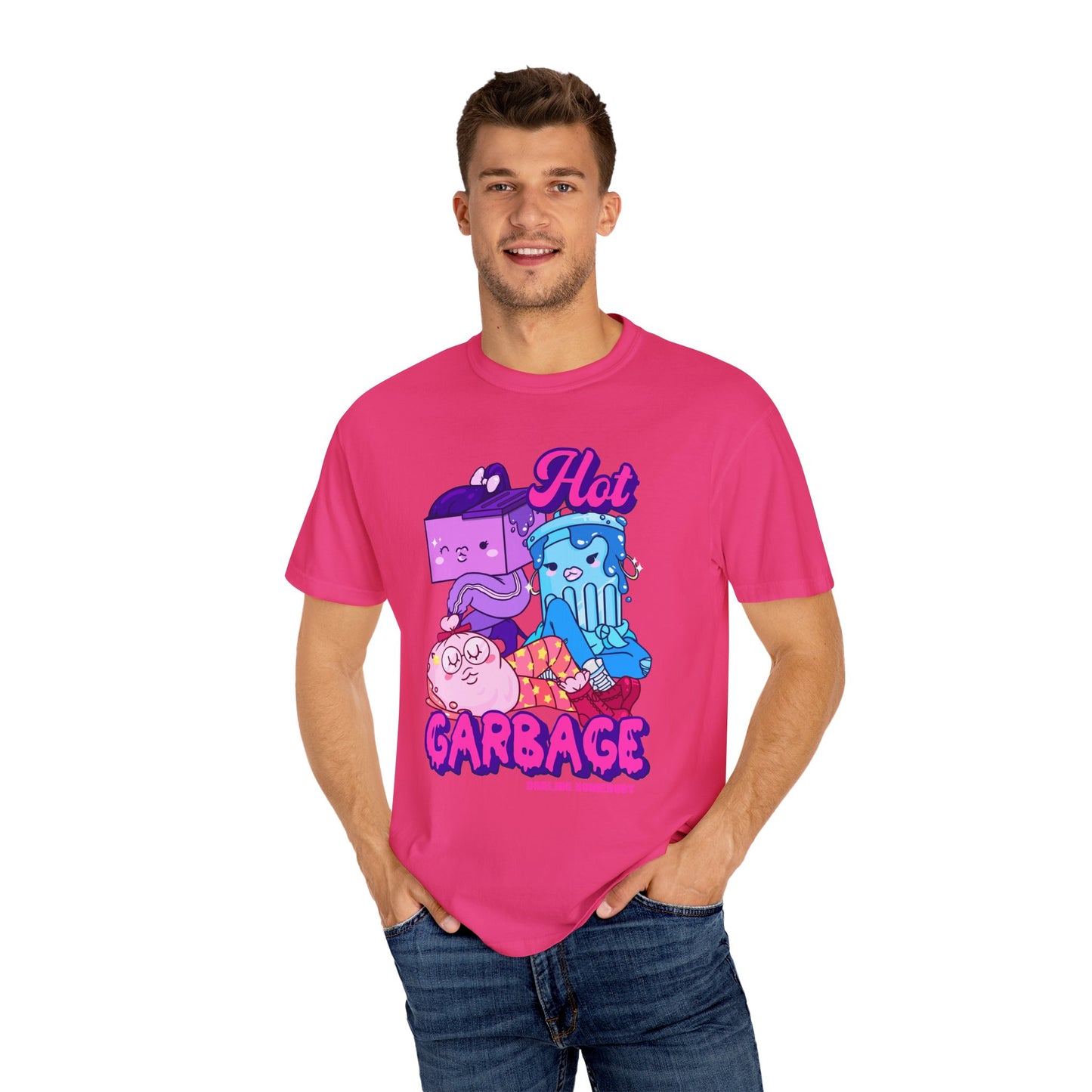 Hot Garbage T-shirt. Girl gang.