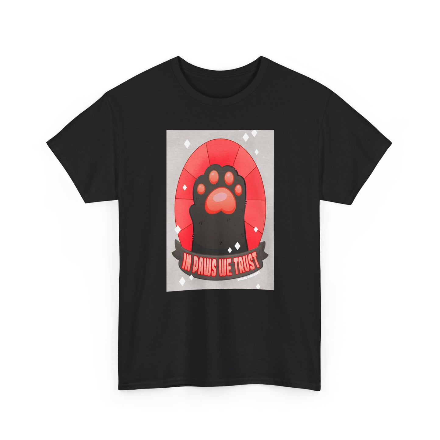 Paws We Trust Goth Unisex Heavy Cotton Tee