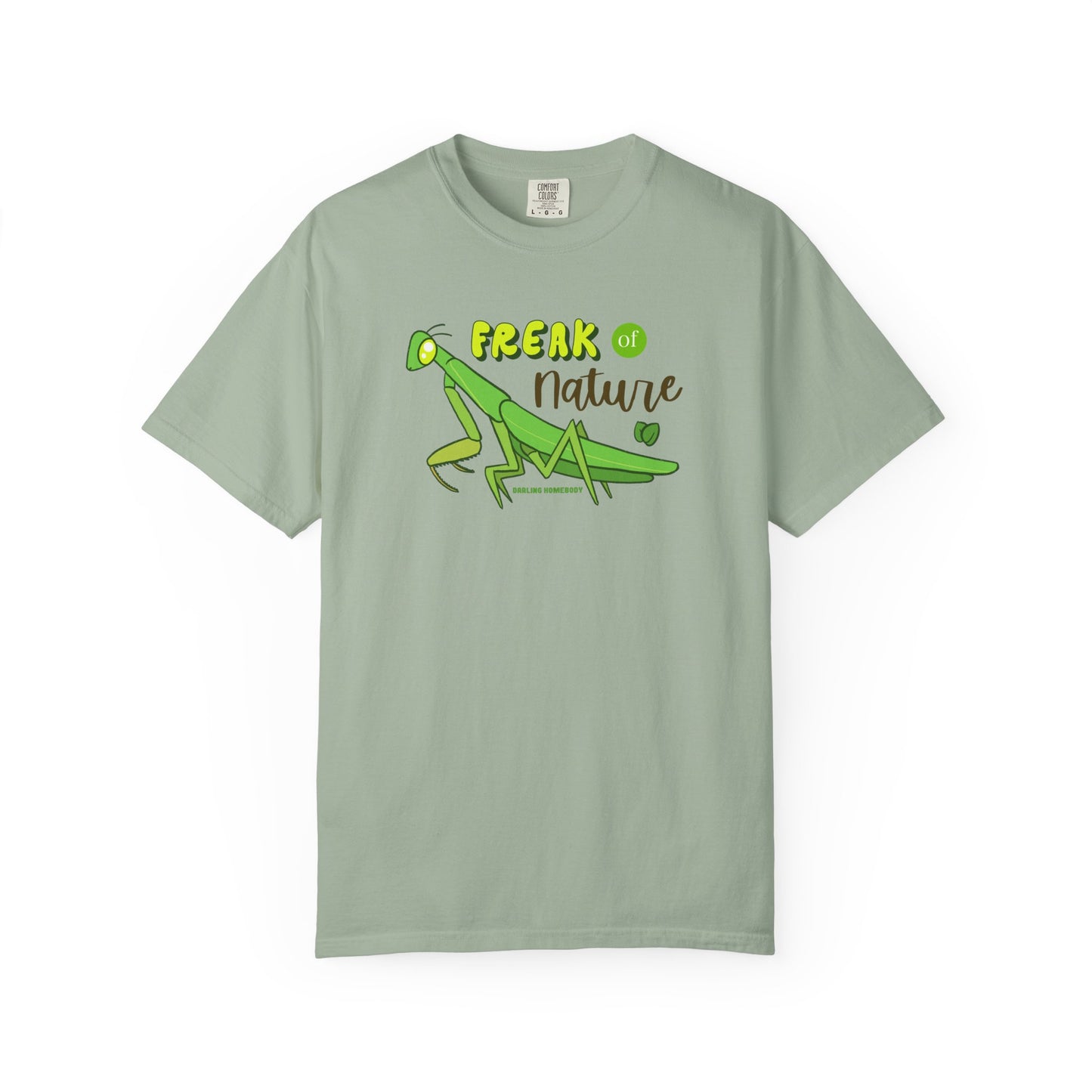 Freak of Nature T-shirt. Praying Mantis Bug Shirt.