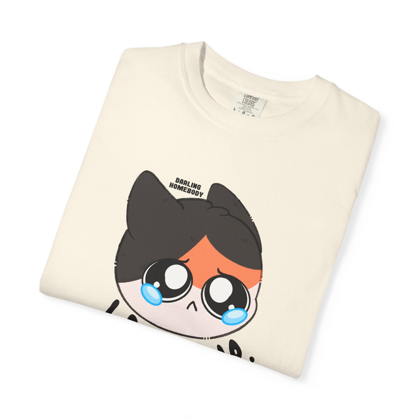 I Frew Up T-shirt. Calico Cat Shirt. Tummy Ache.